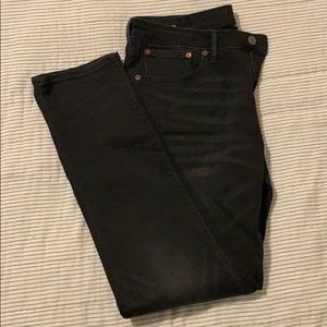 American Eagle Slim Black Wash Jeans